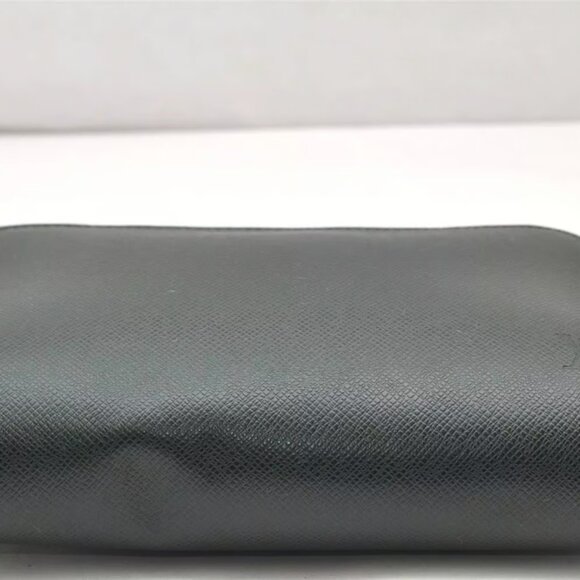 AUTHENTIC LOUIS VUITTON TAIGA BAIKAL GREEN LEATHER CLUTCH BAG - Picture 6 of 12